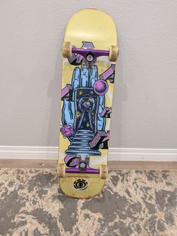 ELEMENT OJANEN SPACE CASE SKATEBOARD 8.25" with Thunder Trucks