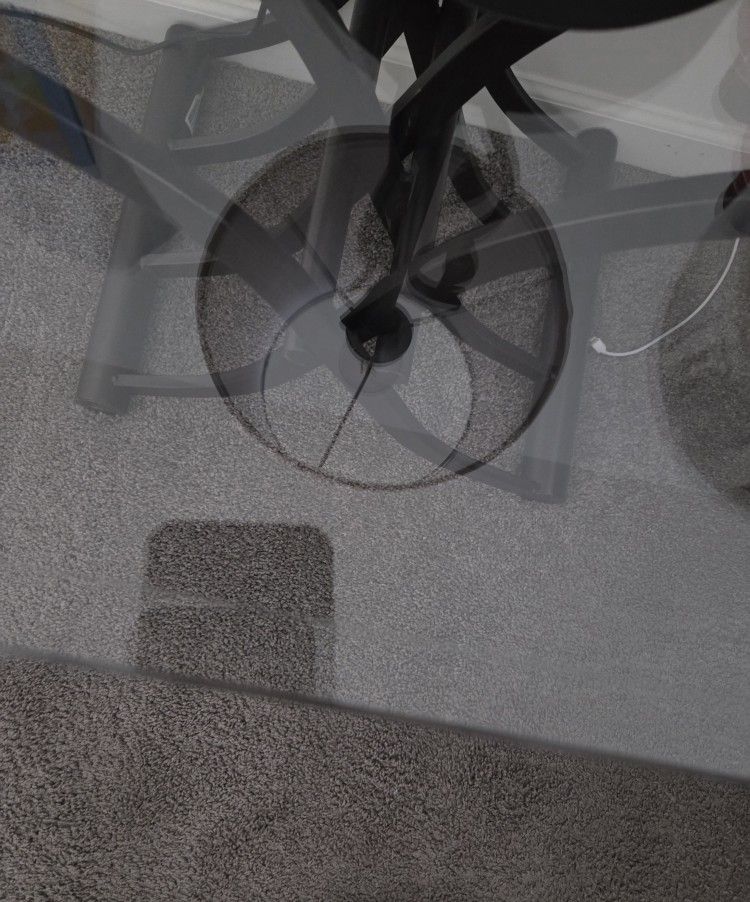 2 Glass End Tables