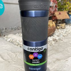 Contigo Snapseal Byron Stainless Steel Travel Mug, 20 Oz., Monaco