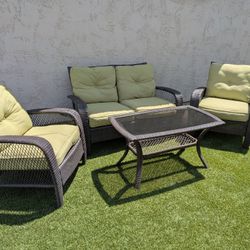Wicker Patio Furniture Set