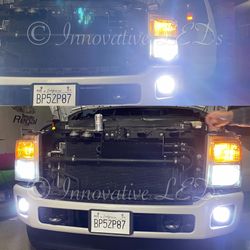 H11/H8/H9 LED Headlight Bulbs, 6500K Fog Lights Car Bulb, 12000Lm DRL or Low Beam, Halogen Replacement Headlight with Fan