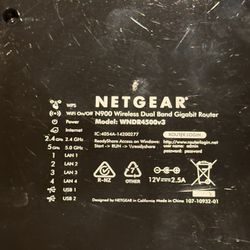 Netgear N900 Router 
