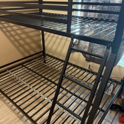 Bunk Bed Frame Full In Bottom Twin On Top