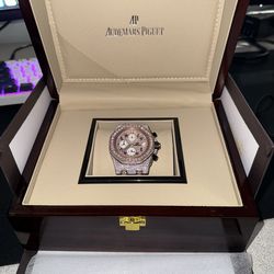 Luxury Bustdown watch