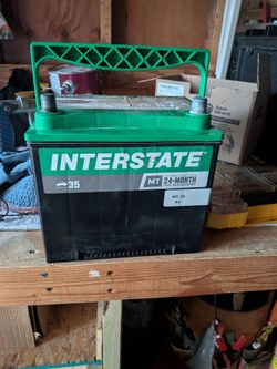 Interstate  battery ( Gently Used)