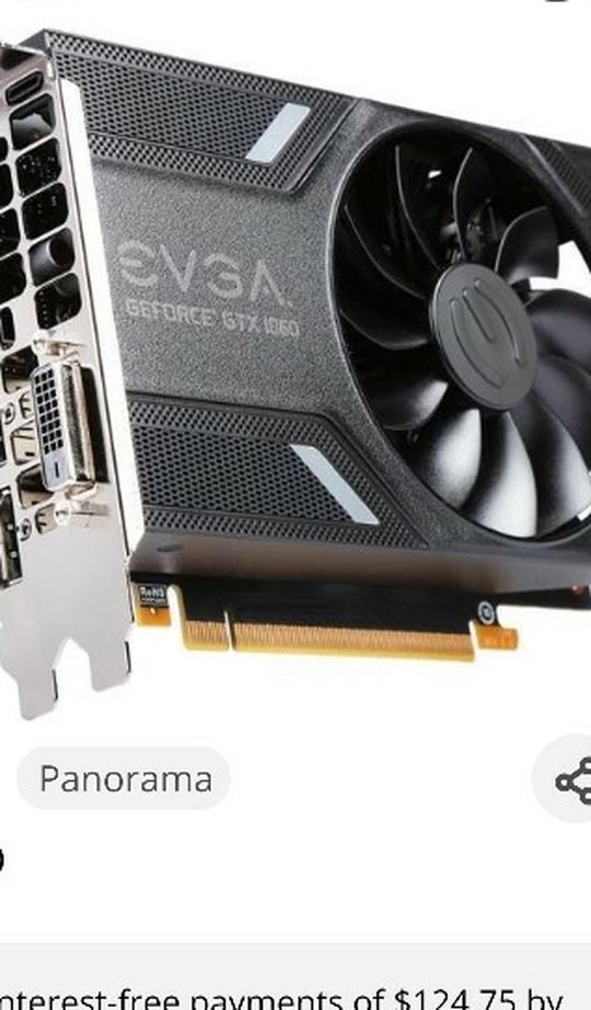 New Box Evga Gtx 1060 Gpu Graphics Card 3gb