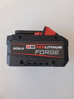 Milwaukee M18 battery 8.0 Forge New