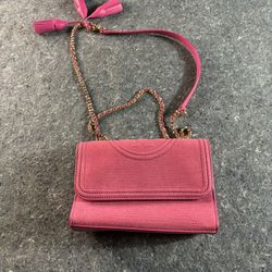 Pink Tony Burch Purse
