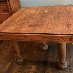 Oak antique table