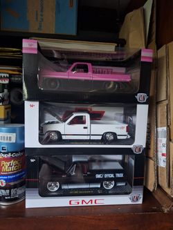 Diecast M2 Machines GMC Sierra C1500 Chevy Scottsdale 454 SS
