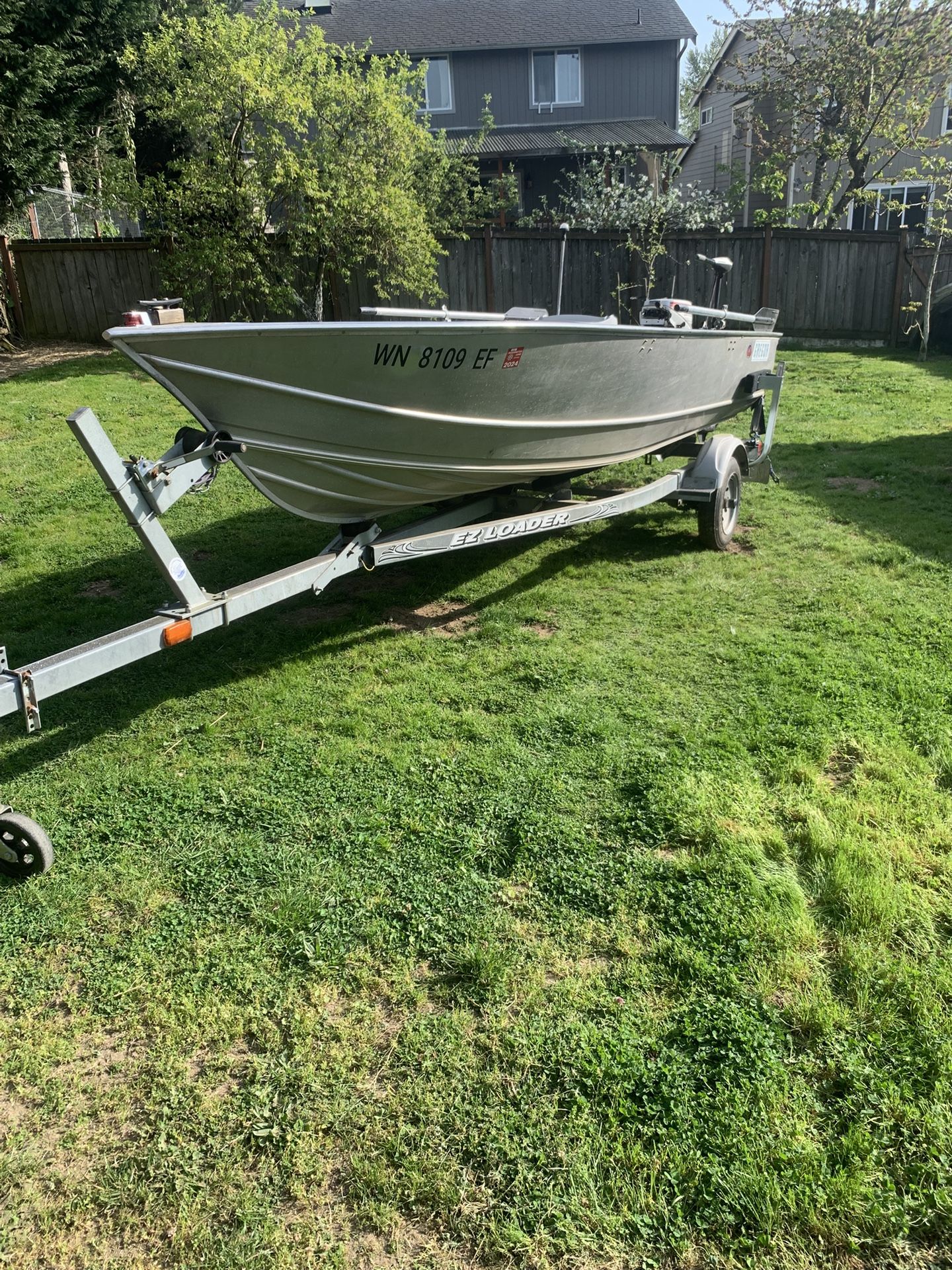 15 Foot Welded Aluminum Boat 