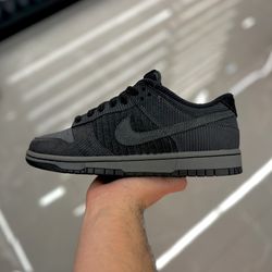 Nike Dunk Low “Black Corduroy” Sizes 8 - 13 IN HAND BRAND NEW