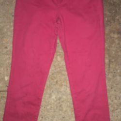 Hot pink Gap pants