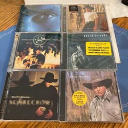 Lot of 6 New Garth Brooks sealed Music CD’s