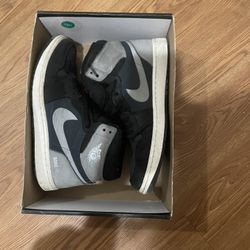Black And Grey Jordan 1s 