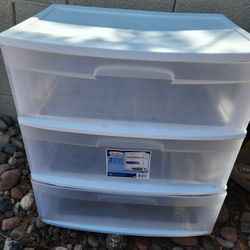 Wheeled Plastic Drawer