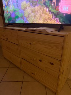 ikea wood dresser