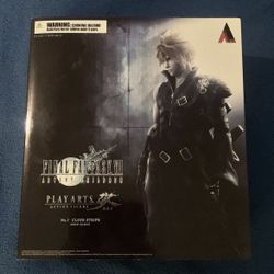 Final Fantasy VII Advent Children Cloud Strife Play Arts Kai Authentic