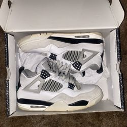 Jordan 4 Military Black Size 12