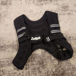 12 lb Weighted Workout Vest – Durable, Adjustable & Reflective