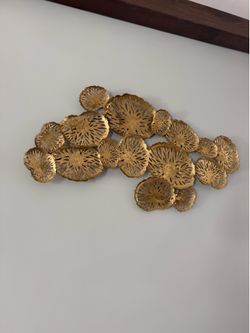 Metal decorative wall art