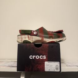 Crocs Clog Nightmare On Elm Street New Size 8 M 10 W