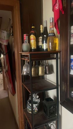 Wine Glass N Bottle Holder