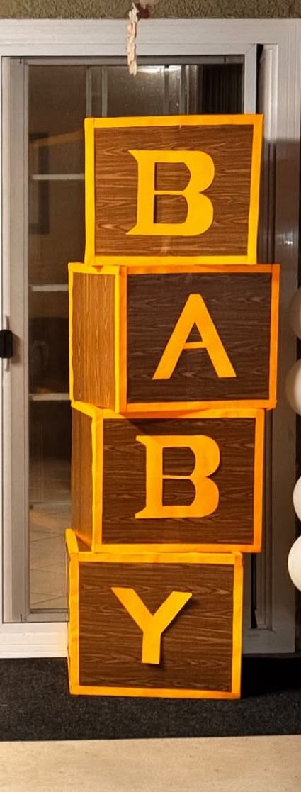 Hand Made Baby blocks 