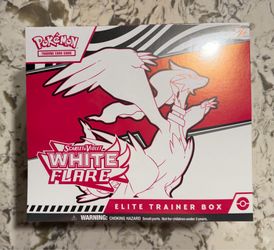 White Flare - Elite Trainer Box (ETB) - Pokemon Cards - Sealed