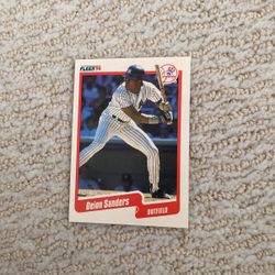 1990 Fleer Deion Sanders