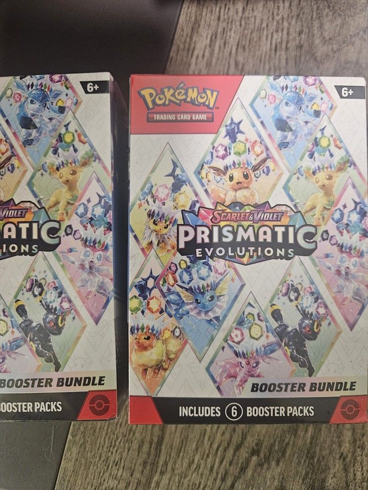 Prismatic Evolutions Booster Bundles