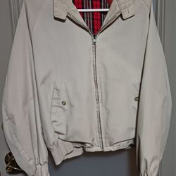 MEN'S SIR JAC BRAND LIGHTWEIGHT & LINED, TAN JACKET,  SIZE 44
