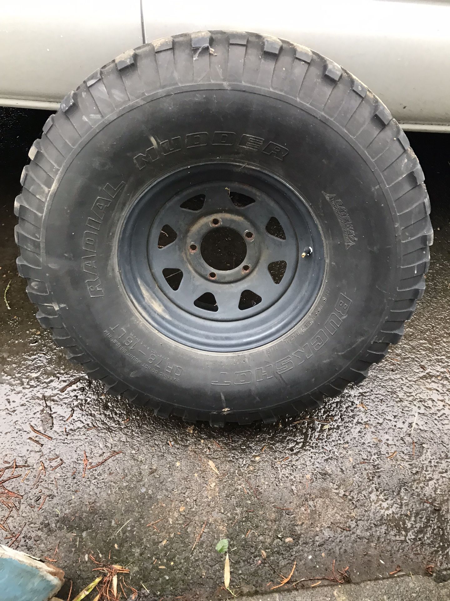 Buckshot Radial Muddier Qr78 16” Pair