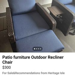 Patio recliner