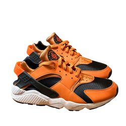 Men’s Nike air, huaraches, hot curry size 12