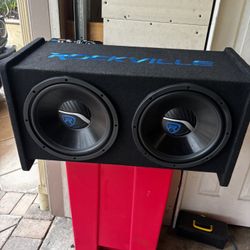 Dual 12” Subs + Amp