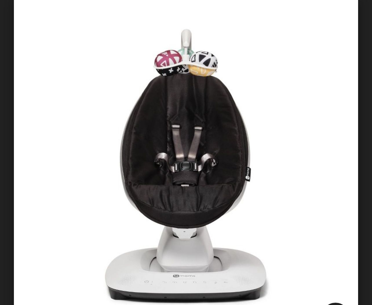 4moms mamaRoo Multi-Motion Baby Swing Smart Connectivity - Black