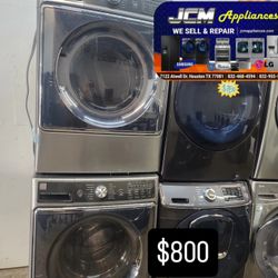 💯💯KENMORE ELITE SET STEAM WASHER AND ELECTRIC DRYER JUMBO 👌 