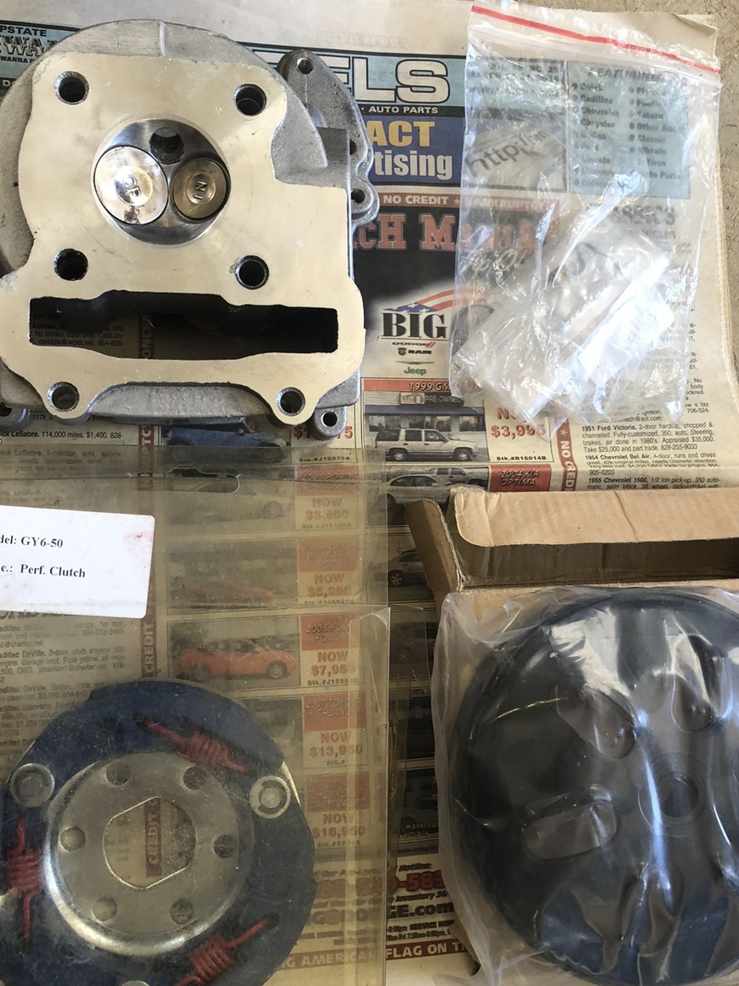 50 cc Scooter Motor And Performance Parts