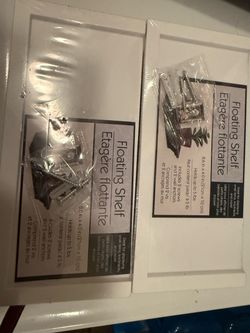 Floating Wall Shelves – Set of 2