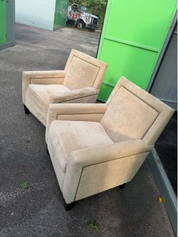 Two chairs for sale great condition