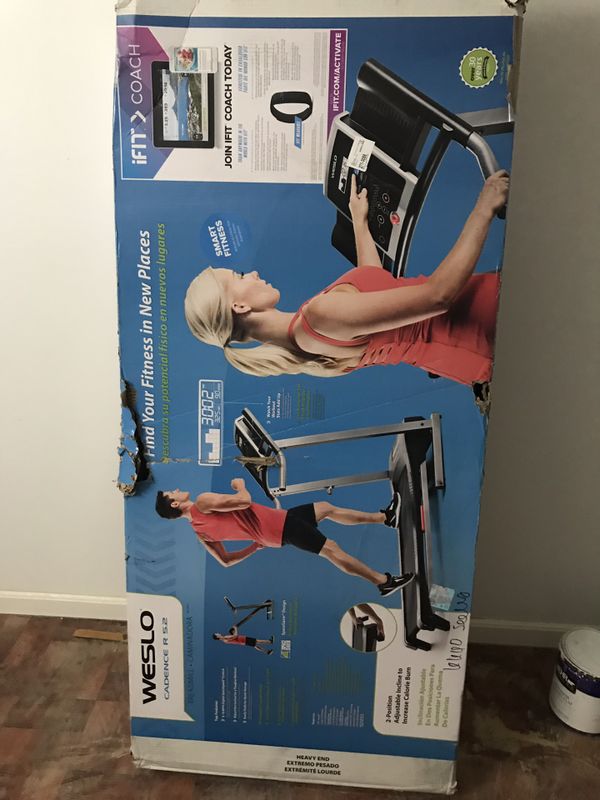 Brand new treadmill. Weslo Cadence R 5.2 Folding Electric Treadmill