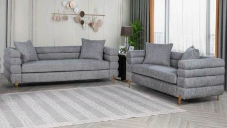 New sofa and loveseat in box buy now pay later $39 down no credit needed