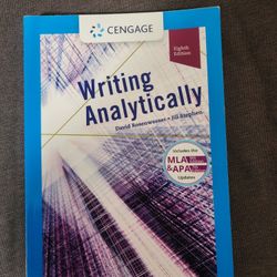 Writing Analytically Eighth Edition 