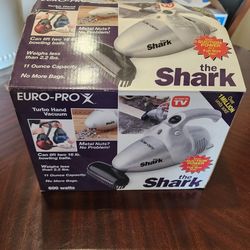 Shark Euro-Pro X Turbo Hand Vacuum (Powerful Corded Suction)