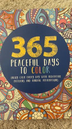 365 Peaceful Days to Color