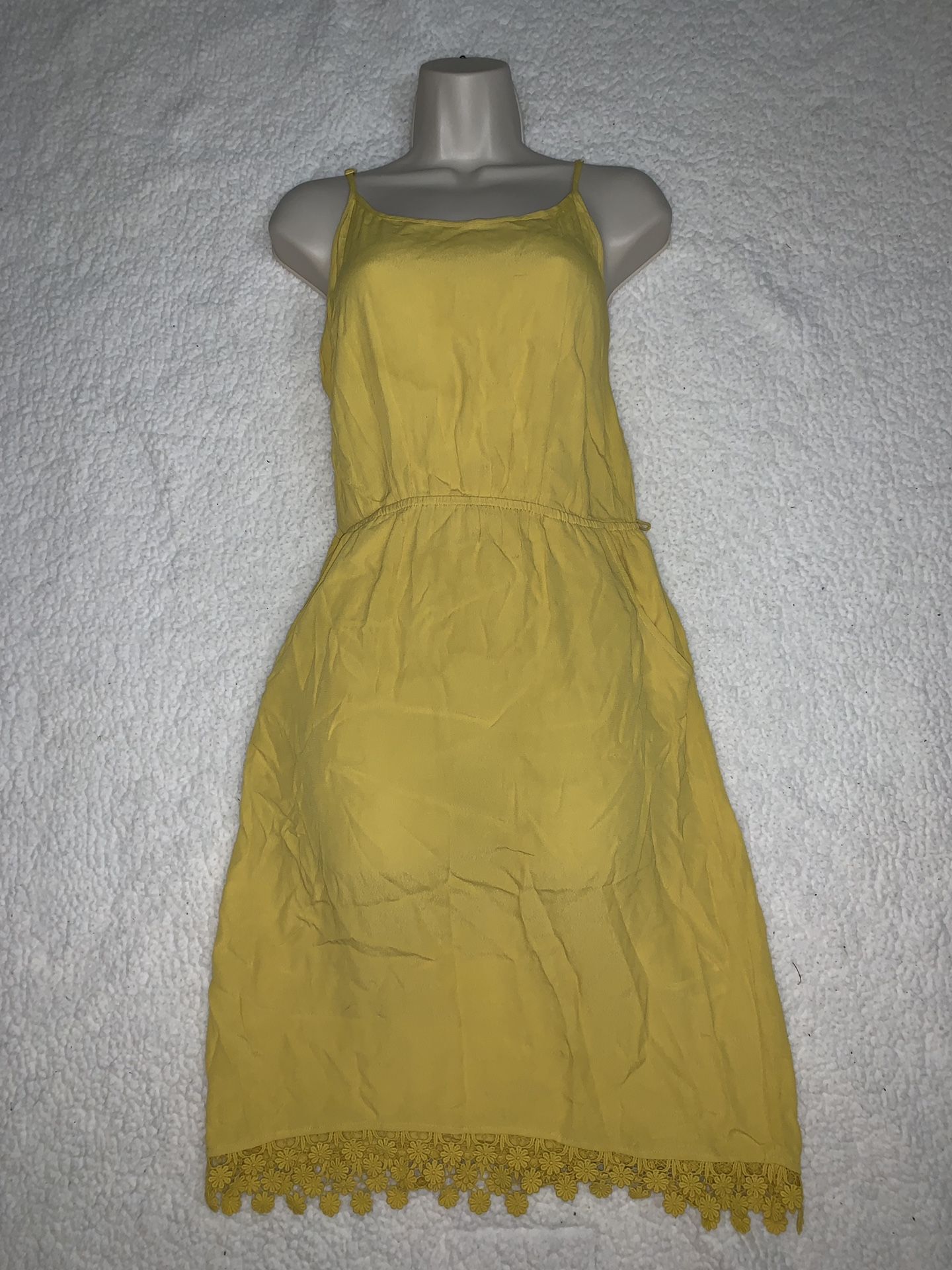 Yellow summer dress