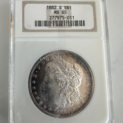 1882s Morgan Dollar 