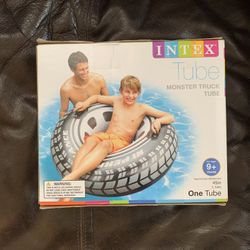 Intex Monster Truck Swim Tube, 45" Diameter, for Ages 9+