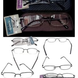 Simply Specs and Forster Grant   Reading Glasses Two Pairs New Mens +1.25